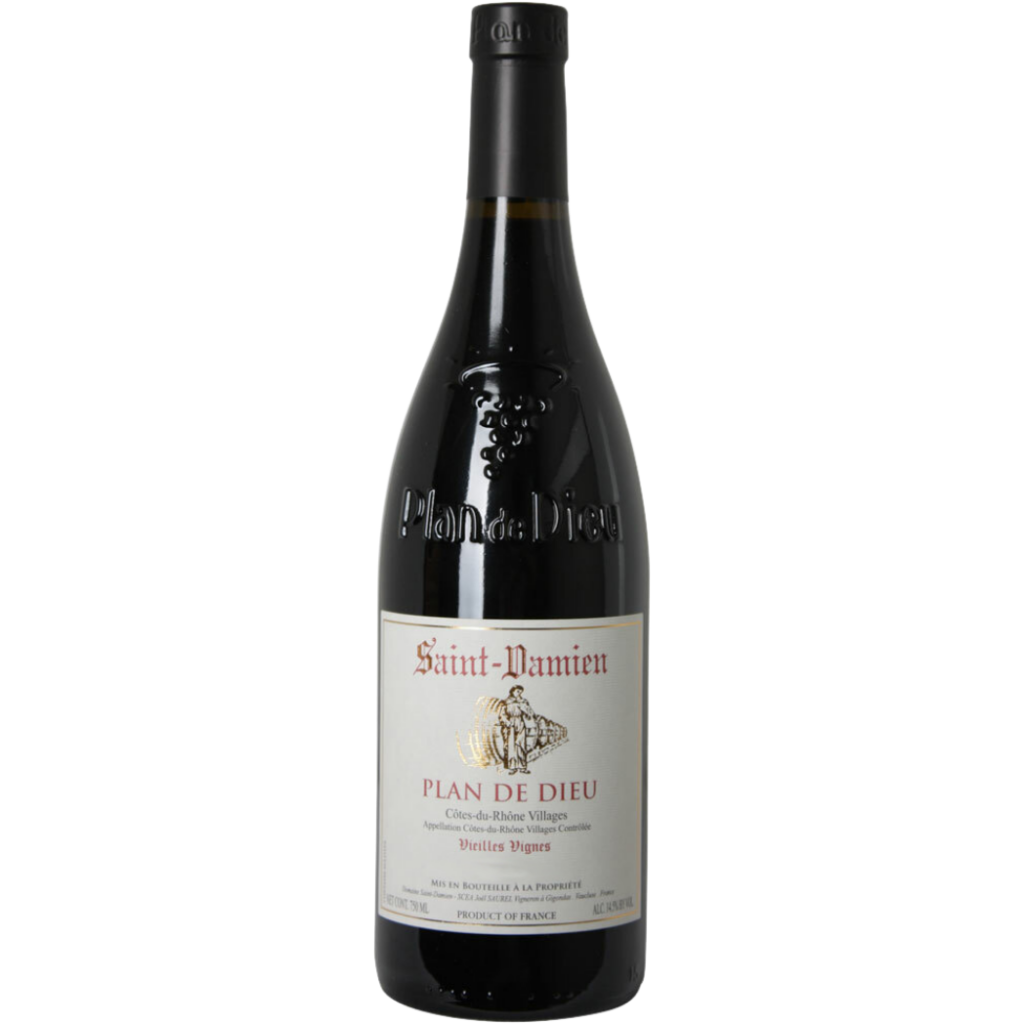 2019 Côtes du Rhône Villages Plan de Dieu Vielles Vignes, Domaine Saint Damien Wine Republic