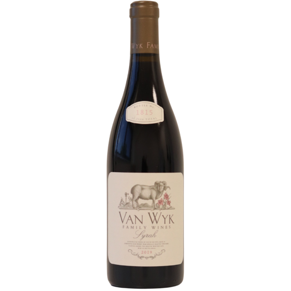 2019 Syrah, Van Wyk Family Wines