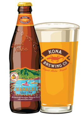 Hanalei Island IPA, Kona Brewing Co, 355ml, 4.5%