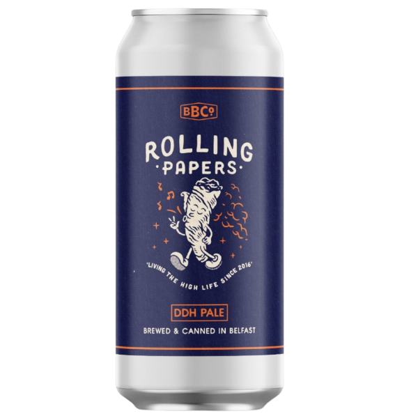 Rolling Papers Hazy Pale Ale, Bullhouse Brew Co, 440ml, 5.2%