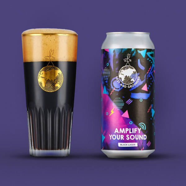 Amplify Your Sound Black Lager, Lost And Grounded, 5.2%