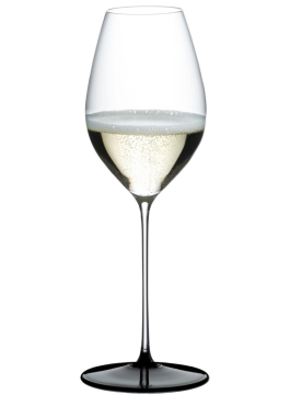 Riedel Fatto A Mano Black Tie Champagne / Sauvignon Blanc