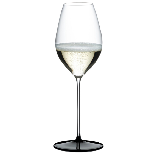 Riedel Fatto A Mano Black Tie Champagne / Sauvignon Blanc