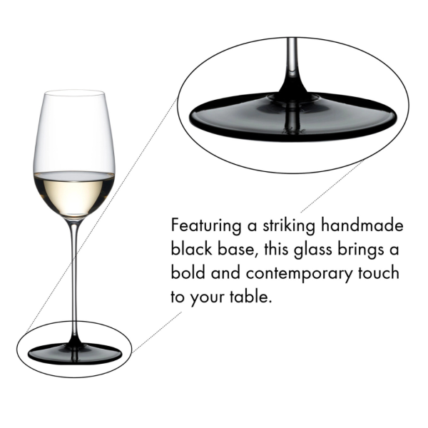 Riedel Fatto A Mano Black Tie Riesling - Image 3