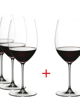 Riedel Veritas Cabernet/Merlot – Value Pack Buy 3 Get 4