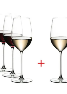 Riedel Veritas Riesling/Zinfandel – Value Pack Buy 3 Get 4