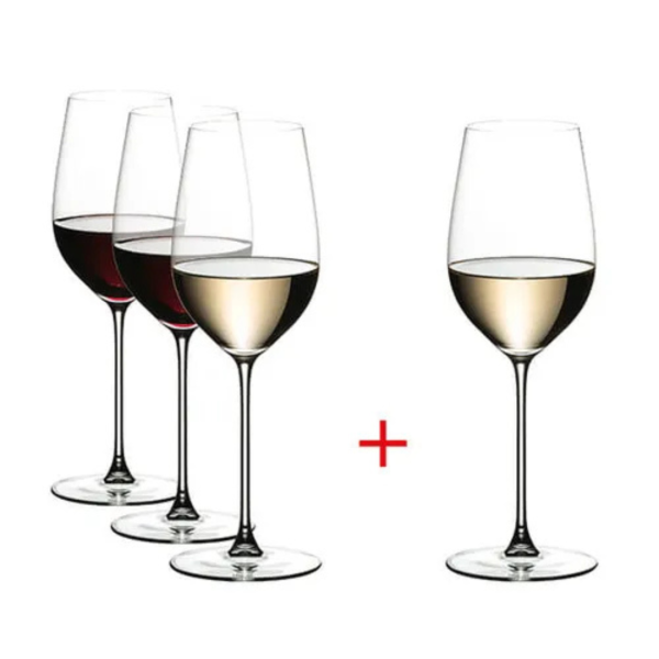 Riedel Veritas Riesling/Zinfandel – Value Pack Buy 3 Get 4
