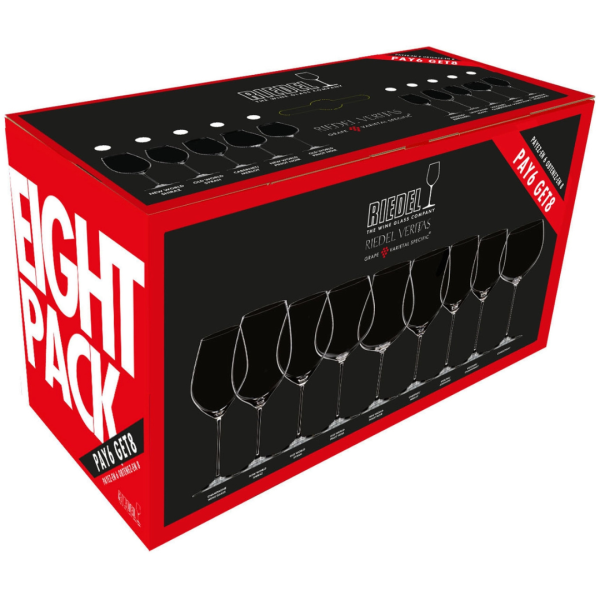 Riedel Veritas Cabernet Sauvignon/Merlot Glass - Value Pack - Buy 6 Get 8 - Image 4