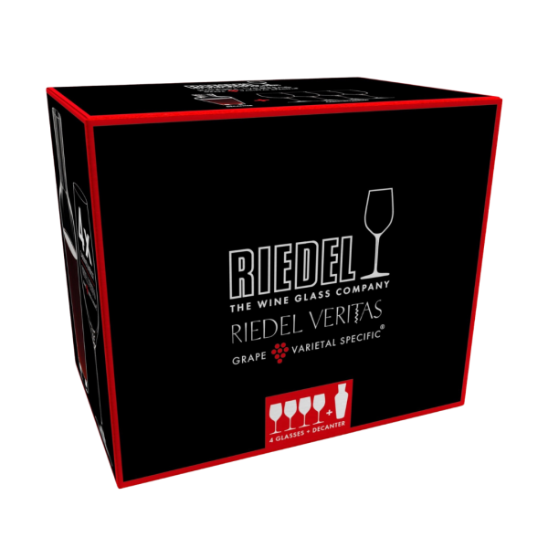 Riedel Veritas Cabernet/Merlot + Mosel Decanter - Set of 5 - Image 6